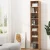 Artiss Bookshelf 8 Tiers, Pine, 33x30x180cm, Adjustable Shelves, Anti-Tip, Easy Assembly, Elegant Storage Solution