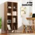Artiss Bookshelf Bookcase, Walnut Particle Board, 4 Tiers, 60x30x150cm, Sturdy Design, Easy Assembly, Anti-Tip Safety