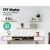 Artiss Floating Wall Shelf Set, Honeycomb Board, Oak, 40/60/80cm, Stylish Space-Saving Display for Home & Office