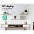 Artiss Floating Wall Shelf Set, Honeycomb Board, Oak, 40/60/80cm, Stylish Space-Saving Display for Home & Office