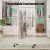 Artiss Heavy Duty Double Rod Clothes Rack, Adjustable Metal Coat Stand with Wheels, Collapsible, 78–136cm, Silver