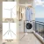 Artiss 163cm Clothes Rack Airer - Foldable, Rotatable 360° Hanger with 27 Holes, Stainless Steel, Indoor/Outdoor Use