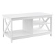 Artiss 3-Tier Coffee Table with Storage Shelf, White, 90x50x45cm, Particle Board, Coastal Style, Easy Clean Artiss 3-Tier Coffee Table with Storage Shelf, White, 90x50x45cm, Particle Board, Coastal Style, Easy Clean