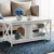 Artiss 3-Tier Coffee Table with Storage Shelf, White, 90x50x45cm, Particle Board, Coastal Style, Easy Clean
