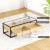 Artiss Modern Pine Coffee Table with 2 Drawers, Glass Top & Metal Frame - Sleek, Durable & Easy Assembly Artiss Modern Pine Coffee Table with 2 Drawers, Glass Top & Metal Frame - Sleek, Durable & Easy Assembly