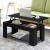 Artiss Black Lift-Top Coffee Table with Hidden Storage, 98x50x42cm, Sturdy Particle Board, Anti-Scratch Pads Artiss Black Lift-Top Coffee Table with Hidden Storage, 98x50x42cm, Sturdy Particle Board, Anti-Scratch Pads