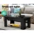 Artiss Black Lift-Top Coffee Table with Hidden Storage, 98x50x42cm, Sturdy Particle Board, Anti-Scratch Pads