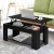 Artiss Black Lift-Top Coffee Table with Hidden Storage, 98x50x42cm, Sturdy Particle Board, Anti-Scratch Pads Artiss Black Lift-Top Coffee Table with Hidden Storage, 98x50x42cm, Sturdy Particle Board, Anti-Scratch Pads