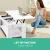 Artiss White Lift-Top Coffee Table, 98cm Heavy-Duty Particle Board, Hidden Storage, Anti-Scratch Pads, Steel Fixings