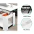 Artiss White Lift-Top Coffee Table, 98cm Heavy-Duty Particle Board, Hidden Storage, Anti-Scratch Pads, Steel Fixings