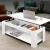 Artiss White Lift-Top Coffee Table, 98cm Heavy-Duty Particle Board, Hidden Storage, Anti-Scratch Pads, Steel Fixings