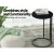 Artiss Emma Black Round Coffee Table - Industrial Style, Durable & Space-Saving Side Table with 20KG Capacity