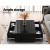 Artiss Coffee Table, Particle Board, Black, 95x60x31cm, 4 Drawers, Modern Design, UV High-Gloss Finish, Easy Assembly Artiss Coffee Table, Particle Board, Black, 95x60x31cm, 4 Drawers, Modern Design, UV High-Gloss Finish, Easy Assembly