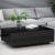 Artiss Coffee Table, Particle Board, Black, 95x60x31cm, 4 Drawers, Modern Design, UV High-Gloss Finish, Easy Assembly Artiss Coffee Table, Particle Board, Black, 95x60x31cm, 4 Drawers, Modern Design, UV High-Gloss Finish, Easy Assembly