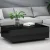 Artiss Coffee Table, Particle Board, Black, 95x60x31cm, 4 Drawers, Modern Design, UV High-Gloss Finish, Easy Assembly