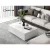 Artiss Coffee Table, Particle Board, White, 95x60x31cm, 4 Drawers, UV High-Gloss Finish, Modern Living Room Furniture