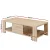 Artiss Coffee Table, Oak Woodgrain, 90x45x35.5cm, 1 Drawer, Contemporary Design, Sturdy, Easy Assembly, MAXI Series