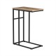Artiss Side Table, Particle Board & Steel, 47x27x64cm, Wood & Black, Industrial Style, Space-Saving & Sturdy Design Artiss Side Table, Particle Board & Steel, 47x27x64cm, Wood & Black, Industrial Style, Space-Saving & Sturdy Design