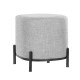 Artiss Ottoman Foot Stool, Linen, 38x38x40cm, Grey - Versatile Seating & Footrest, Modern & Durable Design Artiss Ottoman Foot Stool, Linen, 38x38x40cm, Grey - Versatile Seating & Footrest, Modern & Durable Design