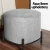 Artiss Ottoman Foot Stool, Linen, 38x38x40cm, Grey - Versatile Seating & Footrest, Modern & Durable Design