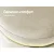 Artiss Ottoman Foot Stool - Round Velvet Cream, Tufted Seat, Gold Accents, 40x40x45cm, Elegant & Sturdy Design