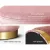 Artiss Velvet Pink Ottoman Foot Stool – Round, Tufted, Sturdy with Gold Accents, 40x40x45cm, 120kg Capacity, No Assembly