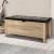 Artiss Oak Leather Storage Ottoman Blanket Box - Chic, Durable Seating & Ample Storage for Modern Homes