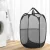 Artiss Laundry Basket Hamper, Polyethylene, Large Foldable, Black, 31x28x59cm, Ventilated, Multi-Use Storage Solution