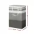 Artiss Laundry Basket Hamper Polyethylene 40x30x59cm White Grey Foldable Large Capacity Storage Solution