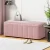 Artiss Velvet Storage Ottoman, 103cm, Pink, Luxury Blanket Box, High Resilience Foam, No Assembly Required