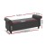 Artiss 125cm Grey Linen Storage Ottoman Blanket Box: Elegant Seating & Ample Storage with Solid Wood Construction