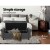 Artiss 125cm Grey Linen Storage Ottoman Blanket Box: Elegant Seating & Ample Storage with Solid Wood Construction