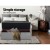 Artiss 140cm Grey Linen Storage Ottoman Blanket Box: Elegant Seating & Ample Storage Solution for Modern Homes