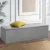 Artiss 140cm Grey Linen Storage Ottoman Blanket Box: Elegant Seating & Ample Storage Solution for Modern Homes