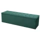 Artiss 140cm Velvet Green Storage Ottoman Blanket Box - Elegant Tufted Seat with Ample Storage Space