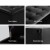 Artiss 97cm Black Faux Leather Storage Ottoman Blanket Box - Elegant Seating with Generous Storage & Solid Wood Frame