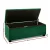 Artiss Storage Ottoman, Velvet, 98cm, Green, Elegant Tufted Design, Spacious Blanket Box, Versatile Home Décor