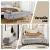 Artiss Bouclé Storage Ottoman Bed 140cm - Detachable Pillow, Hidden Storage, Plywood & Pine Frame, Metal Legs, Grey
