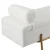 Artiss Storage Ottoman Bed, Boucle Fabric, 140cm, White & Gold, Hidden Storage, Detachable Pillow, Easy Assembly