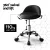 Artiss Salon Stool Swivel Chair, PVC Leather, Adjustable Height, Black, 49.5cm-60cm, Stylish Comfort for Any Space