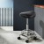 Artiss 2x Black Salon Stool Saddle Swivel Chair - Premium Comfort, Adjustable Height, PU Leather, 360° Rotation