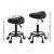Artiss 2x Salon Stool Saddle Swivel Chair - Stylish, Comfortable, Adjustable Height, Premium PU Leather, 360° Rotation