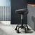 Artiss 2x Salon Stool Saddle Swivel Chair - Stylish, Comfortable, Adjustable Height, Premium PU Leather, 360° Rotation