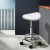Artiss 2x Salon Stool Saddle Swivel Chair - White, PU Leather, Adjustable Height, 360° Rotatable, Chrome Base