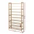 Artiss Bamboo Shoe Rack Cabinet, 10-Tier, Holds 50 Pairs, Eco-Friendly, Retro Design, Easy Assembly, Natural Finish