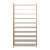 Artiss Bamboo Shoe Rack Cabinet, 10-Tier, Holds 50 Pairs, Eco-Friendly, Retro Design, Easy Assembly, Natural Finish