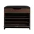 Artiss 3-Tier Shoe Rack Cabinet Bench, Walnut Finish, Holds 15 Pairs, PU Leather Seat, 57x30x53cm, Easy Assembly