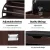 Artiss 3-Tier Shoe Rack Cabinet Bench, Walnut Finish, Holds 15 Pairs, PU Leather Seat, 57x30x53cm, Easy Assembly