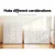 Artiss 12-Cube Shoe Rack Cabinet, Eco-Friendly PP Plastic, Stackable, Ventilated, Water-Resistant, White, 124x30x126cm