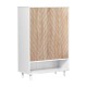 Artiss 6-Tier White Shoe Rack Cabinet: Stylish Storage for 24 Pairs, Easy Assembly, Modern Design